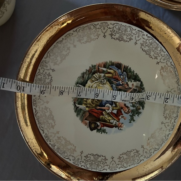 Crest O Gold Sabin Warranted 22K Vintage, Antique Dinnerware - Picture 4 of 16